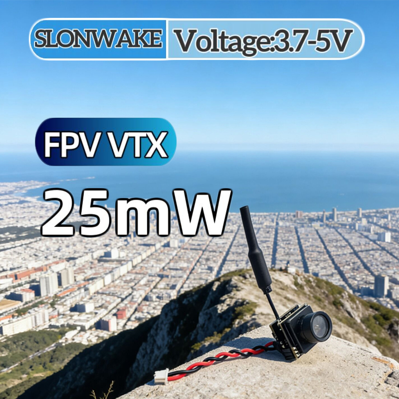 - Remote Control (Rc) Drone - Transmissor e Câmera Integrados SLONWAKE FPV