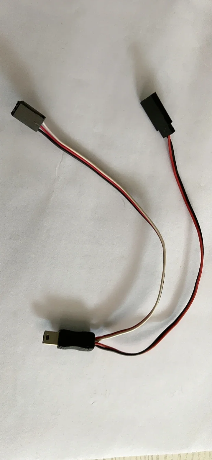 Rc Car Servo - Cabo de alimentação FPV AV Mini