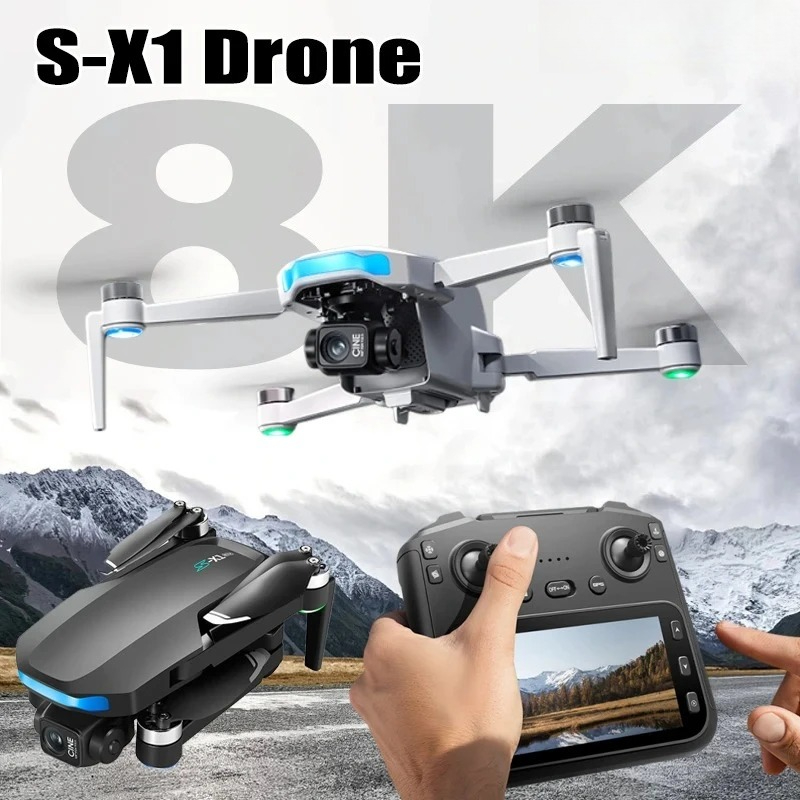 Drone E88Pro Rc 4K - Drone Original S-X1 8K HD Profissional