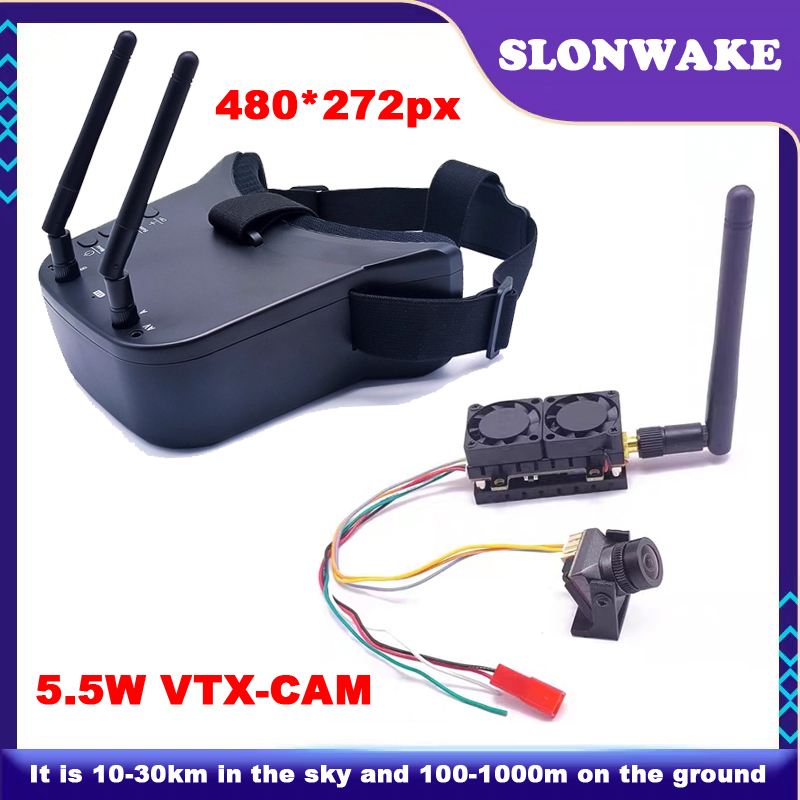 Fpv Camera Cmos - Pronto para usar monitor de óculos