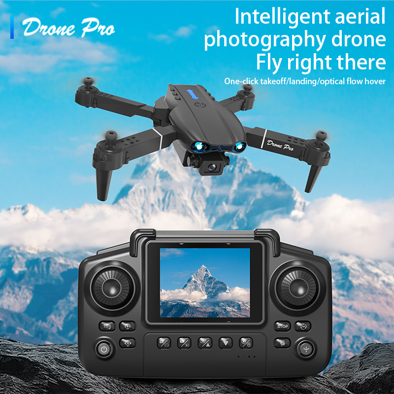 Drone E88Pro Rc 4K - E99 controle de tela ar drone