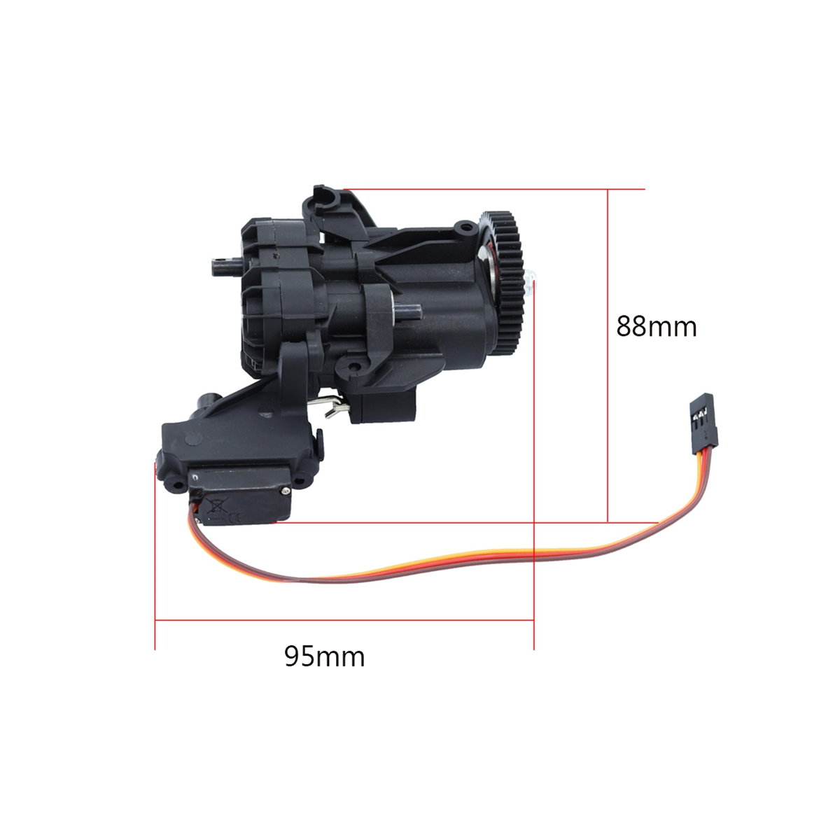 Transmissão Gearbox com Engren - Rc Car Servo avaliação e preço