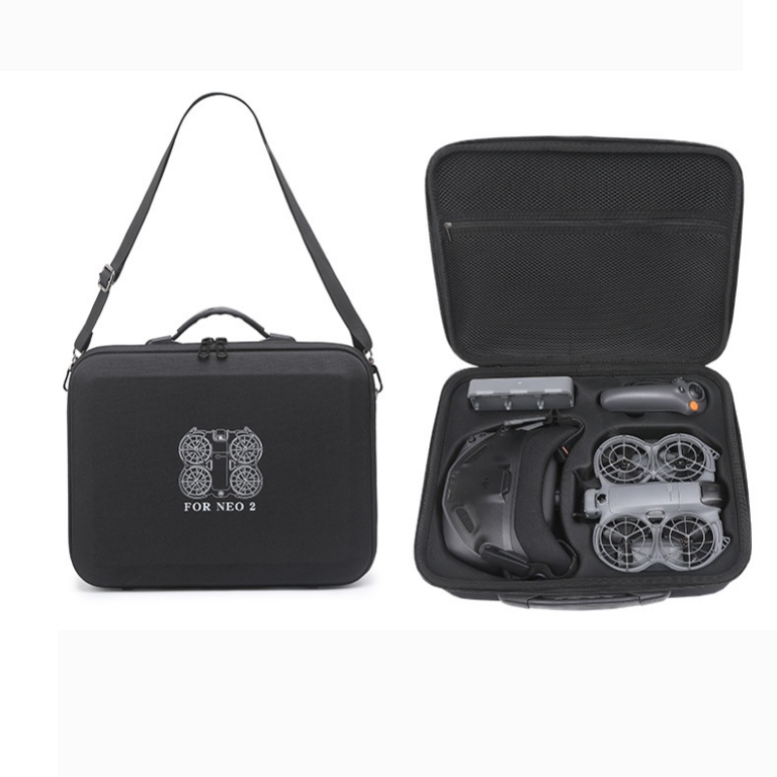 Estojo Rígido para DJI Neo 2,  - Drone Rc N3 3 Batteries avaliação e preço