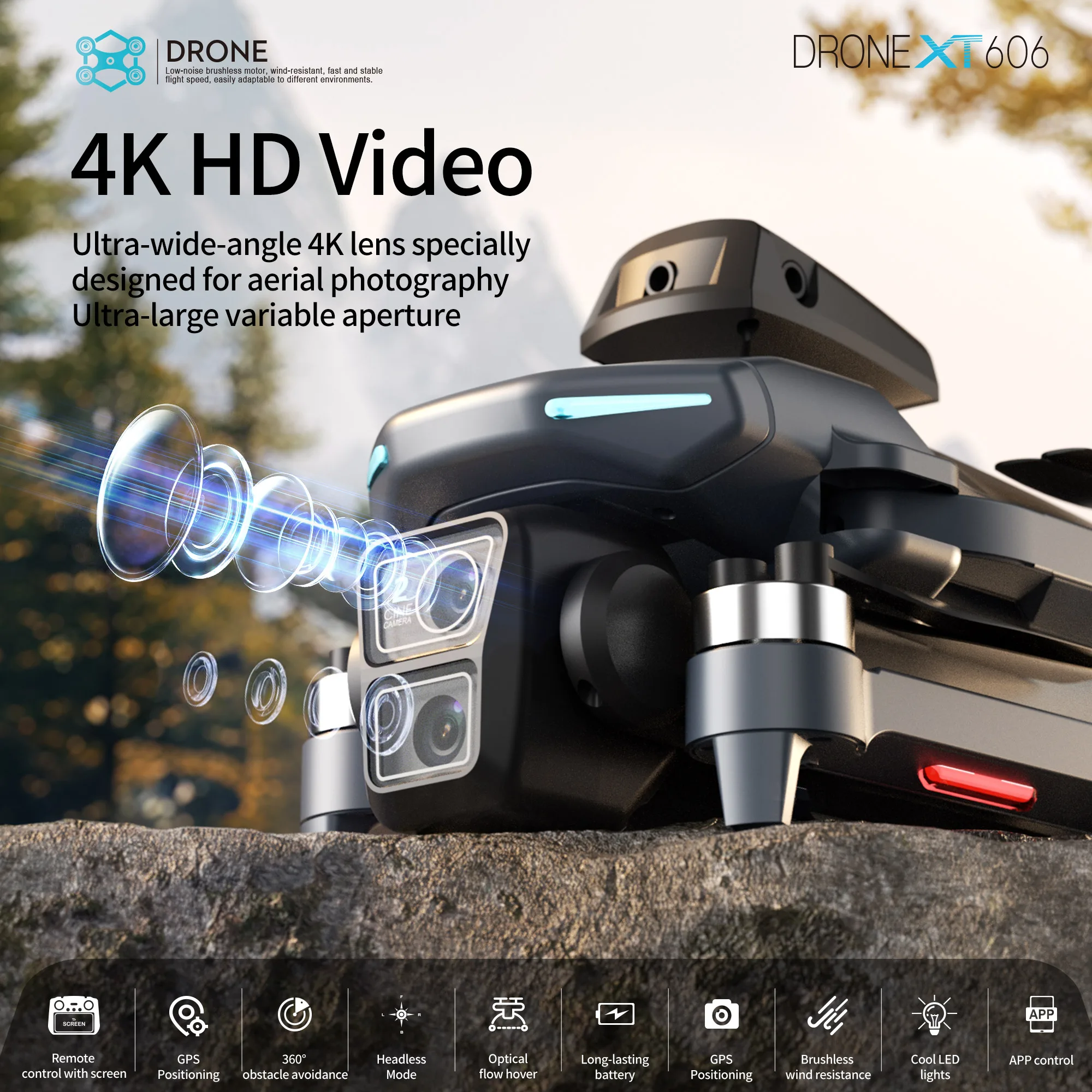Drone Original XT606 Profissio - Drone E88Pro Rc 4K avaliação e preço