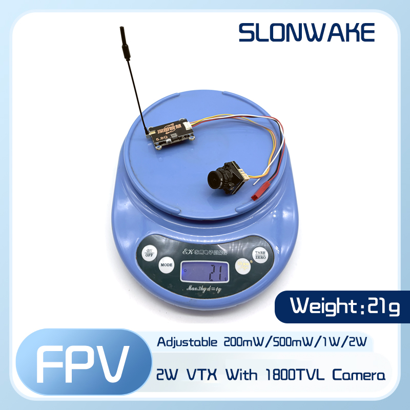 Transmissor VTX SLONWAKE 5.8G  - Fpv Camera Cmos avaliação e preço