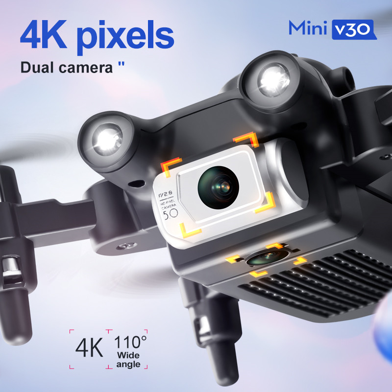 Mini drone v30 wifi fpv com câ - Drone E88Pro Rc 4K avaliação e preço