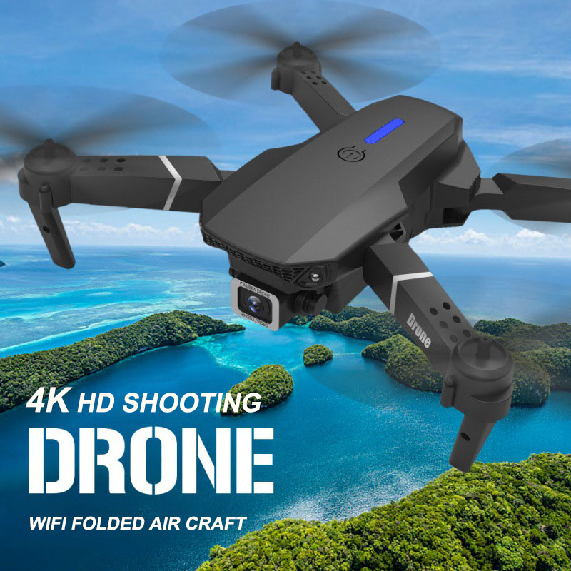 E88pro drone profissional dron - Drone E88Pro Rc 4K avaliação e preço
