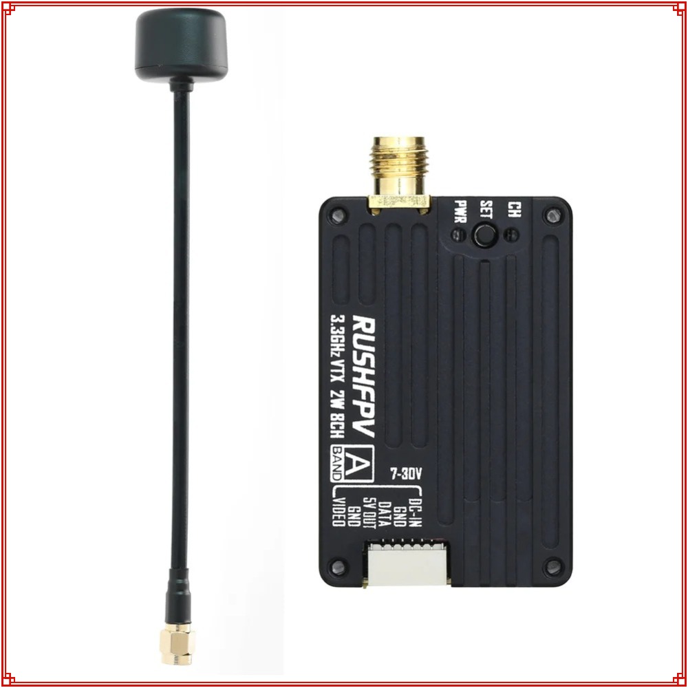 Novo Transmissor RUSHFPV 3.3G  - - Remote Control (Rc) Drone avaliação e preço
