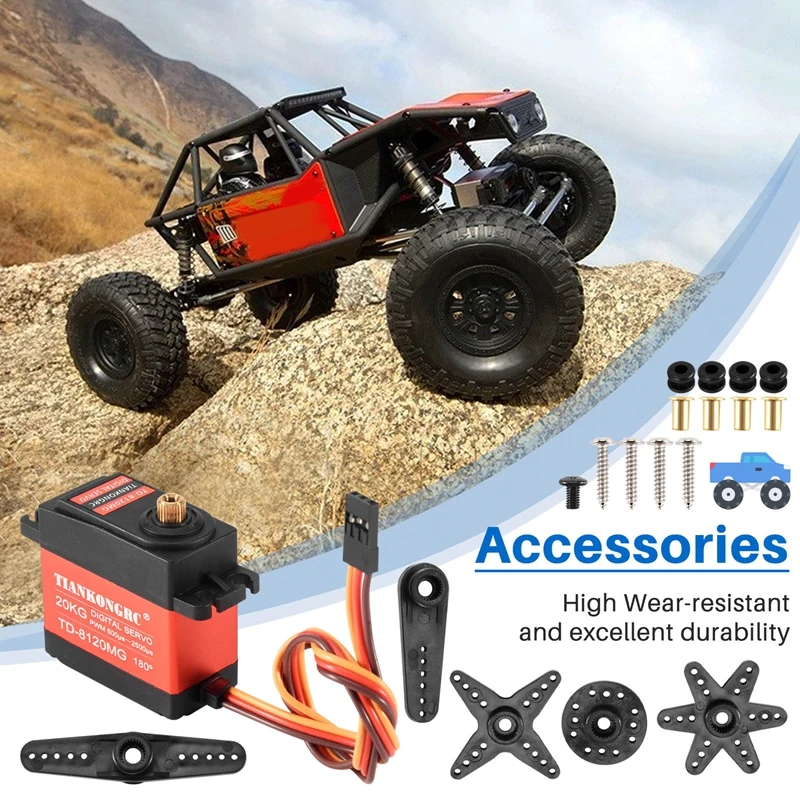 Impermeável Servo Digital para - Rc Car Servo avaliação e preço