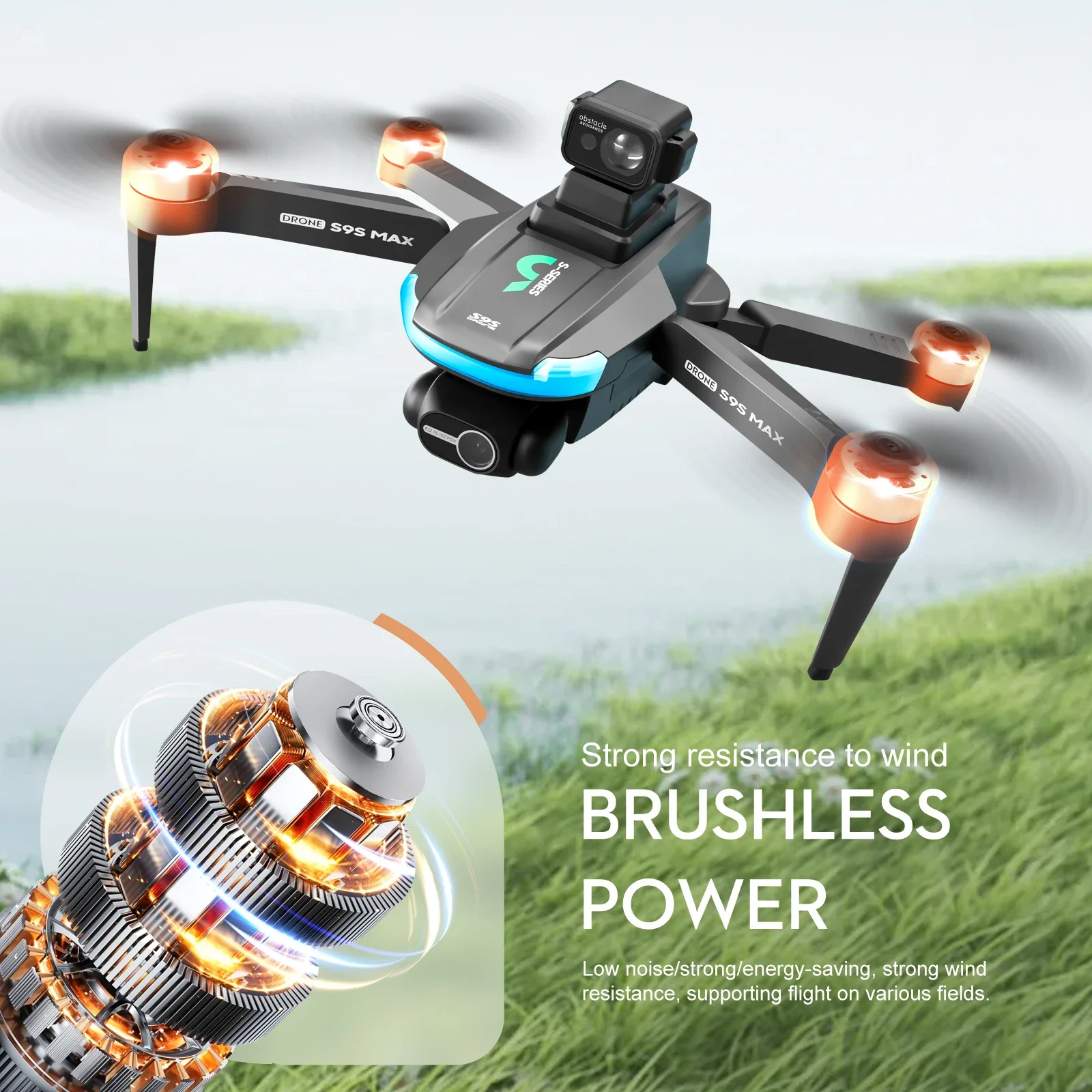 Novo s9s max mini drone 4k 2 e - Drone E88Pro Rc 4K avaliação e preço