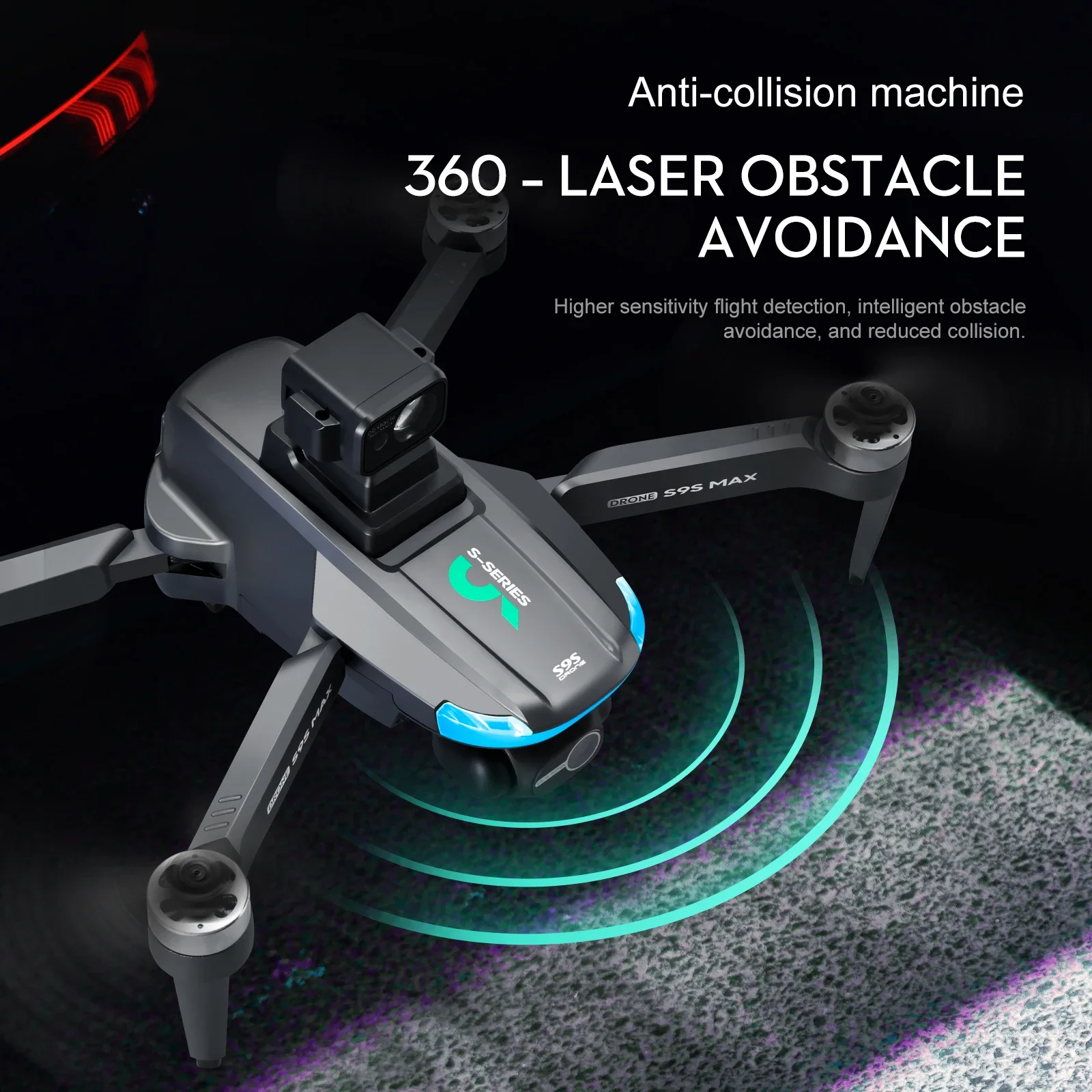 Novo s9s max mini drone 4k 2 e - Drone E88Pro Rc 4K avaliação e preço