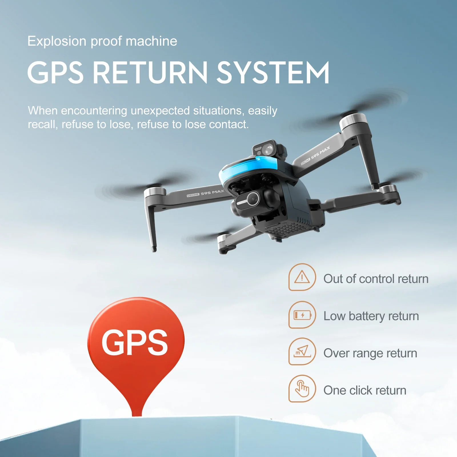 Novo s9s max mini drone 4k 2 e - Drone E88Pro Rc 4K avaliação e preço