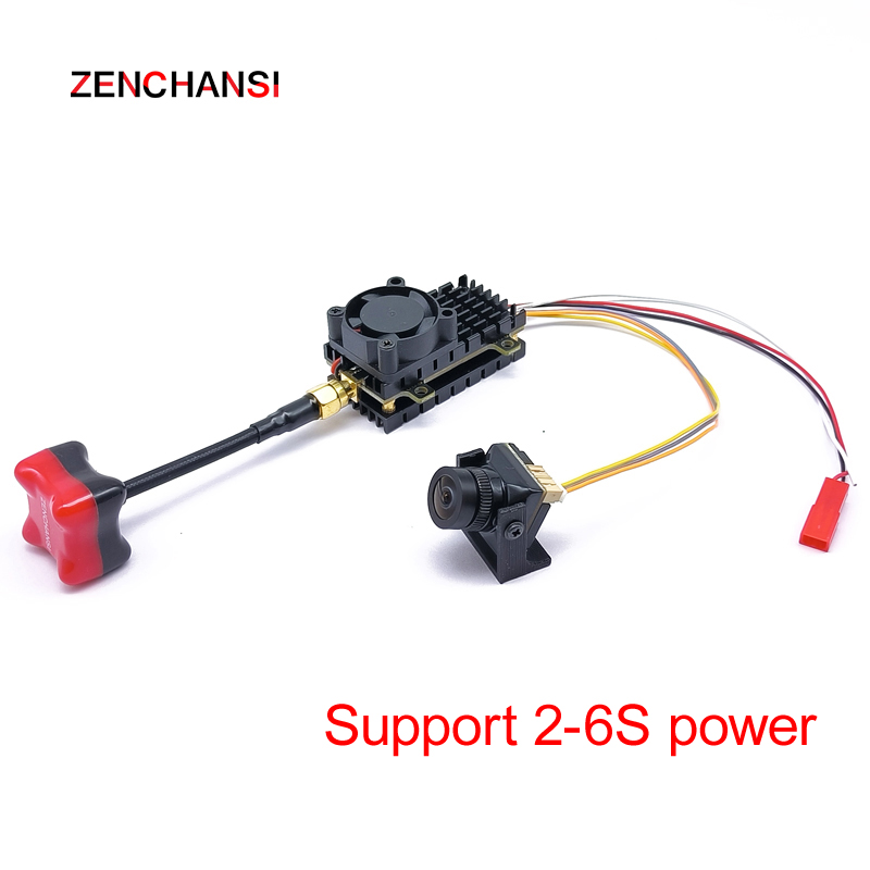 Transmissor 5.8g 2w, lançador  - Fpv Camera Cmos avaliação e preço