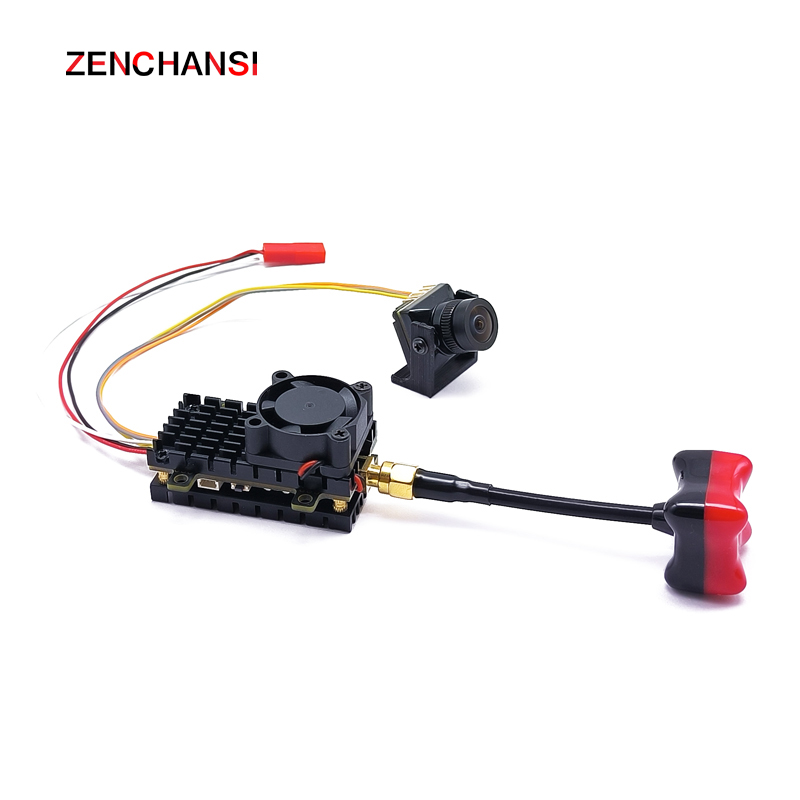 Transmissor 5.8g 2w, lançador  - Fpv Camera Cmos avaliação e preço