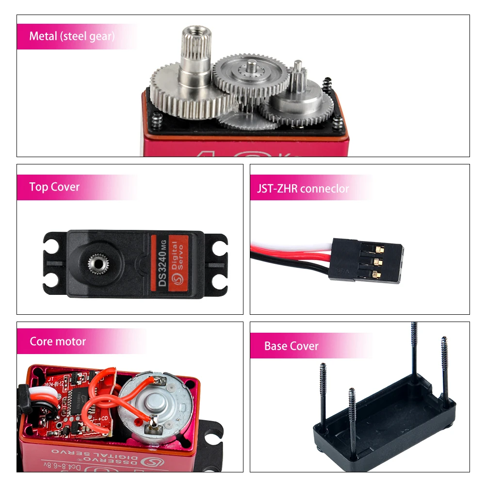 40kg dservo ds3240 grande torq - Rc Car Servo avaliação e preço