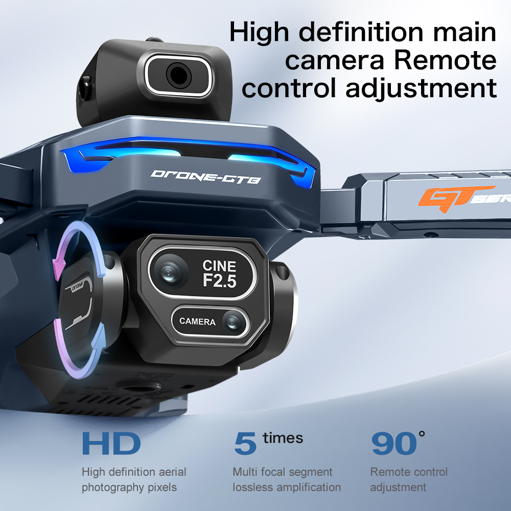NOVO Drone GT8 HD RC 4K Profis - Drone E88Pro Rc 4K avaliação e preço