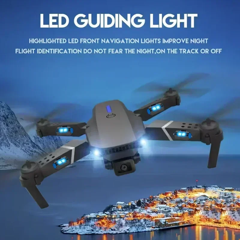 E88 pro wifi fpv drone grande  - Drone E88Pro Rc 4K avaliação e preço