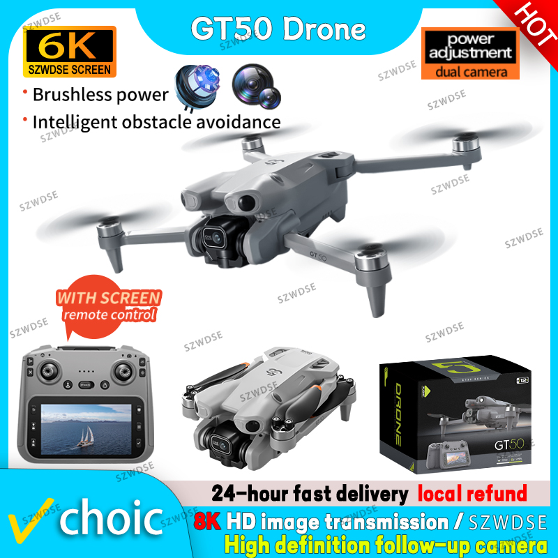 NOVO Drone RC GT50 PRO Mini 5  - Drone Rc Gt50 avaliação e preço