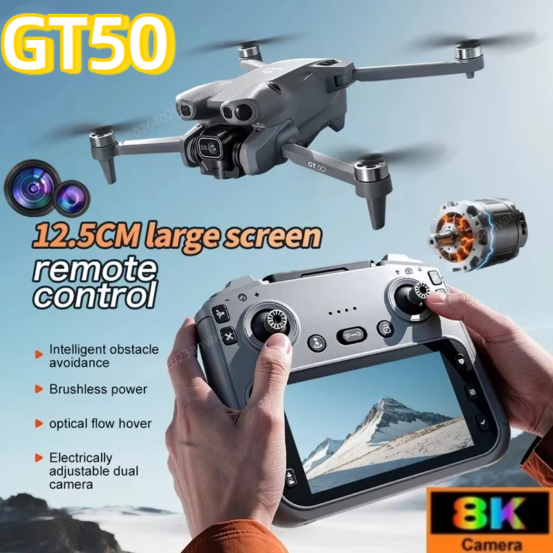 Drone RC GT50 com Câmera Dupla - Drone Rc Gt50 avaliação e preço