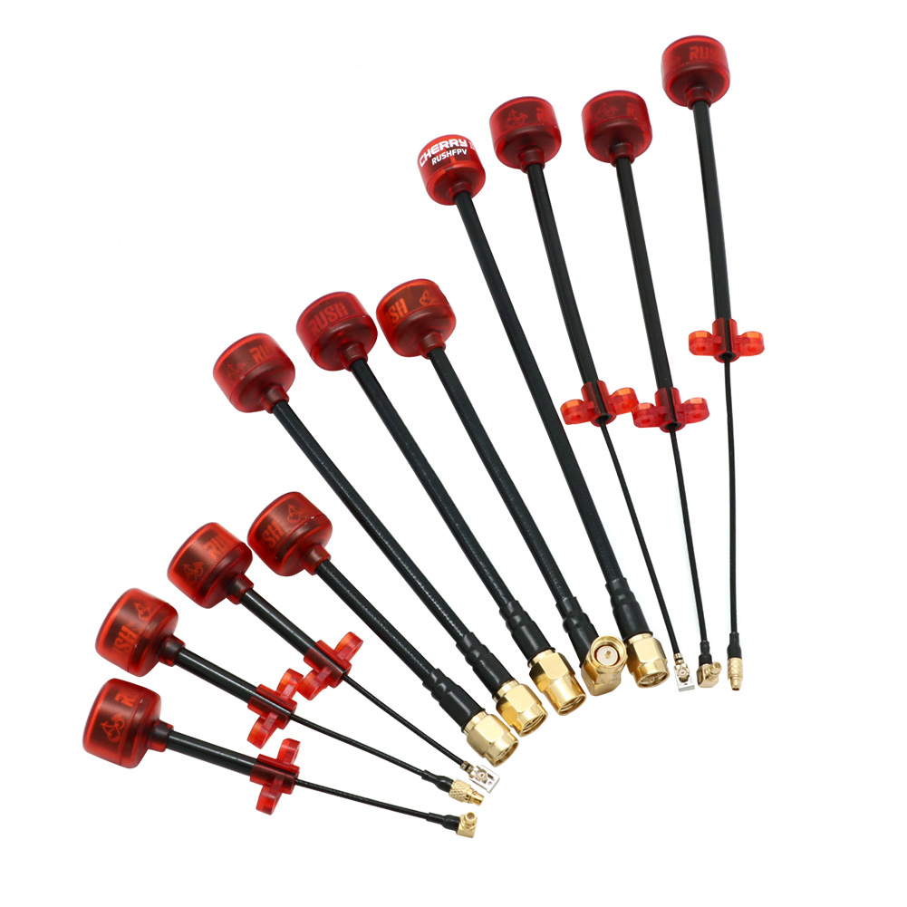 Rush cereja fpv 5.8g antena lh - Drone Rc Controller avaliação e preço