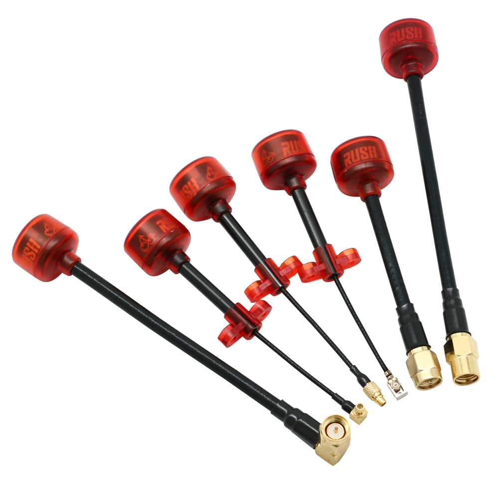 Rush cereja fpv 5.8g antena lh - Drone Rc Controller avaliação e preço