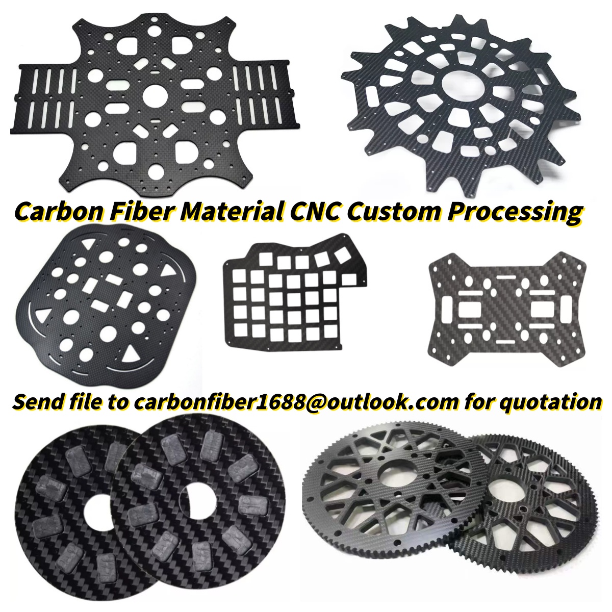 Placa de Fibra de Carbono para - Carbon Fiber Drone Arm avaliação e preço