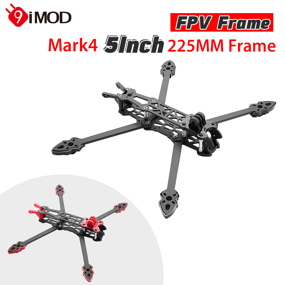 Mark4 5 polegadas FPV Racing D - Carbon Fiber Drone Arm avaliação e preço