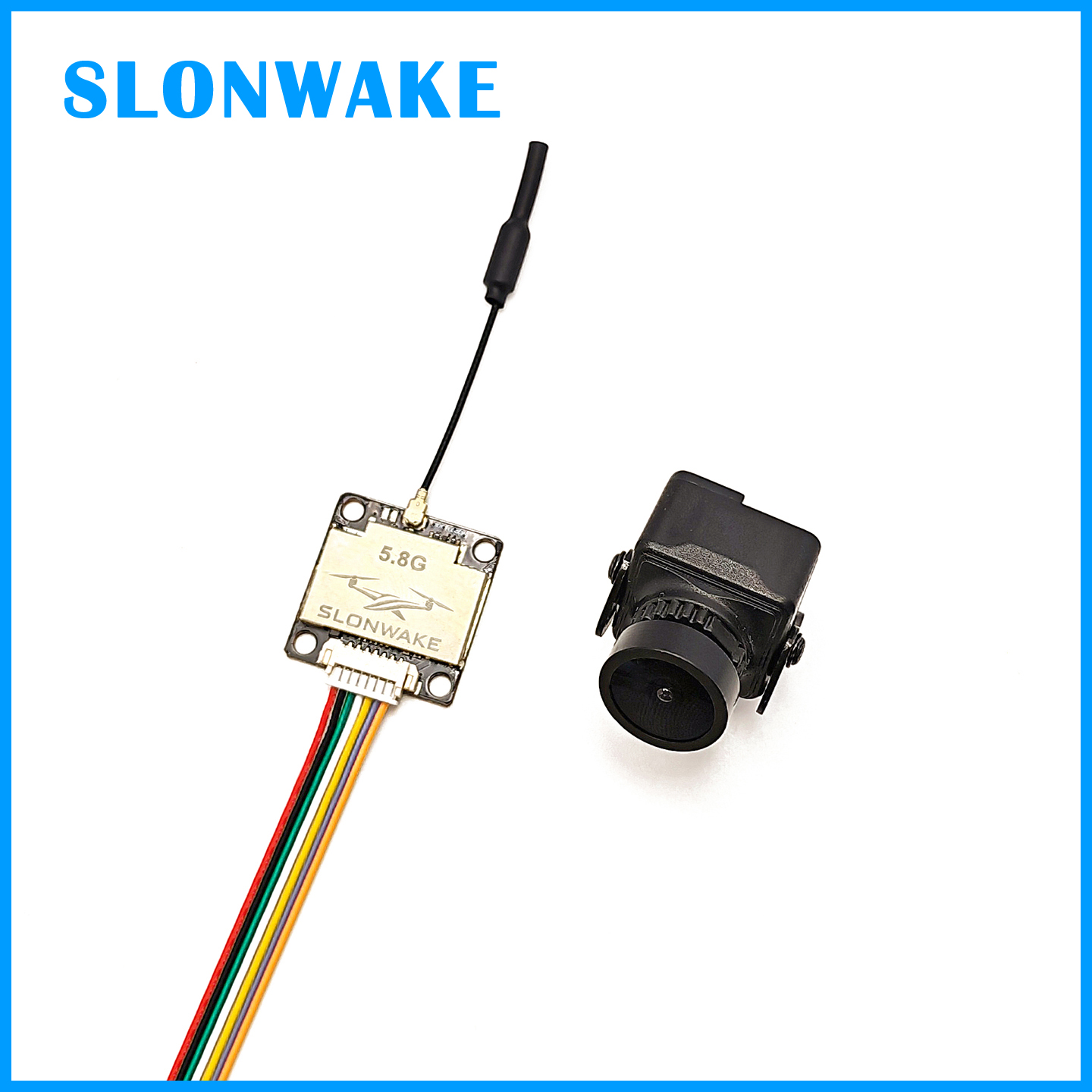 Transmissor SLONWAKE pronto pa - Fpv Camera Cmos avaliação e preço