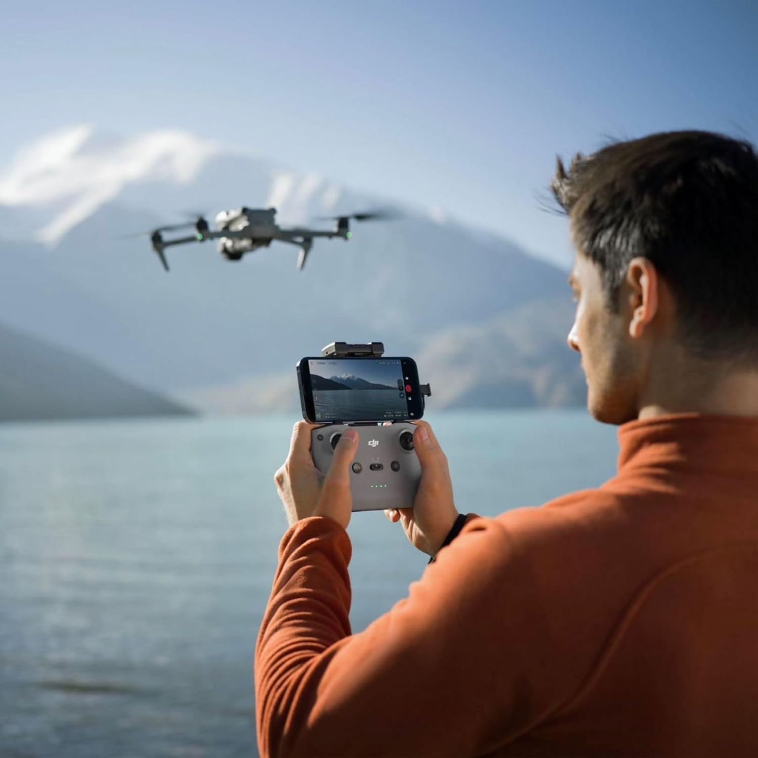 Caixa Aberta - DJI Air 3S Fly  - Drone Rc N3 3 Batteries avaliação e preço
