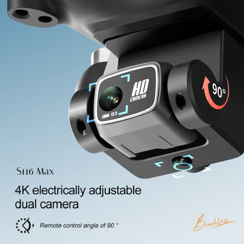 Drone Profissional S116 MAX El - Drone Rc S116 avaliação e preço