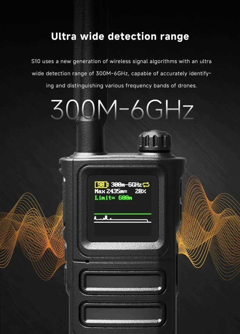 Detector de Sinal de Drone Por - Drone Rc Frequency avaliação e preço