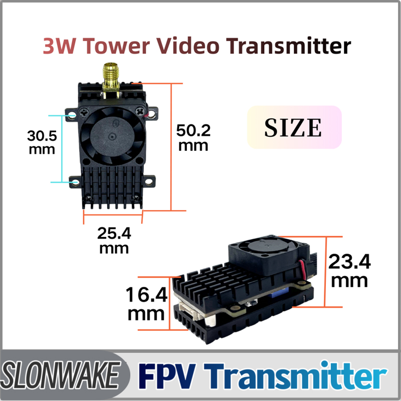 SLONWAKE 5.8G 3000mW Simulação - - Remote Control (Rc) Drone avaliação e preço
