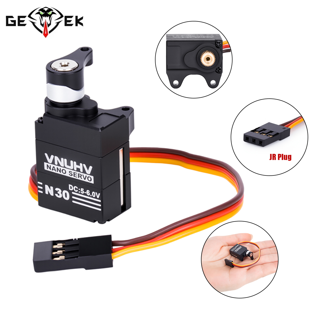 Servo Digital de Alumínio com  - Rc Car Servo avaliação e preço