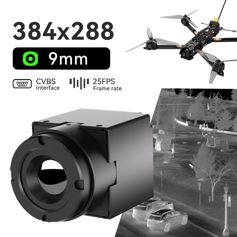 Módulo de Câmera Térmica AC384 - Fpv Camera Cmos avaliação e preço